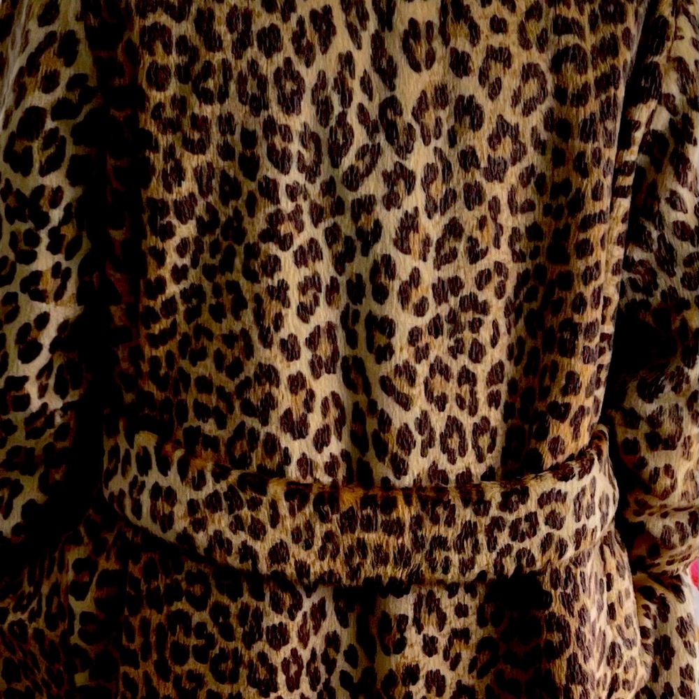 Long womens fur coat
